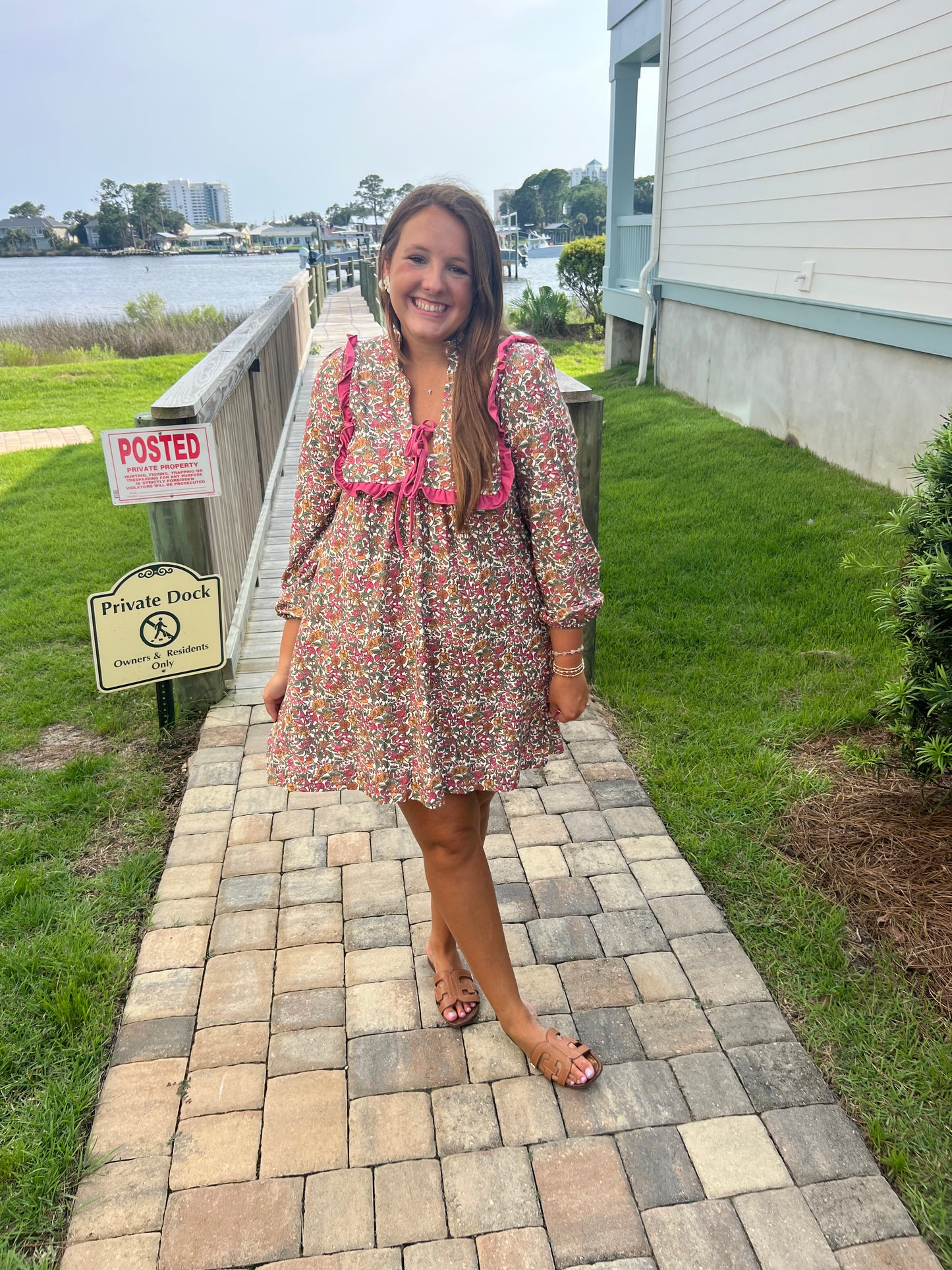 The Bonnie Dress - Coriander Crush