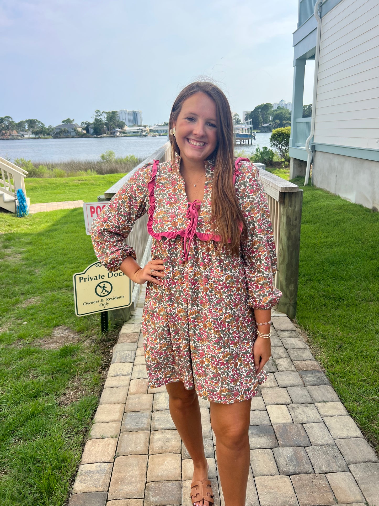 The Bonnie Dress - Coriander Crush