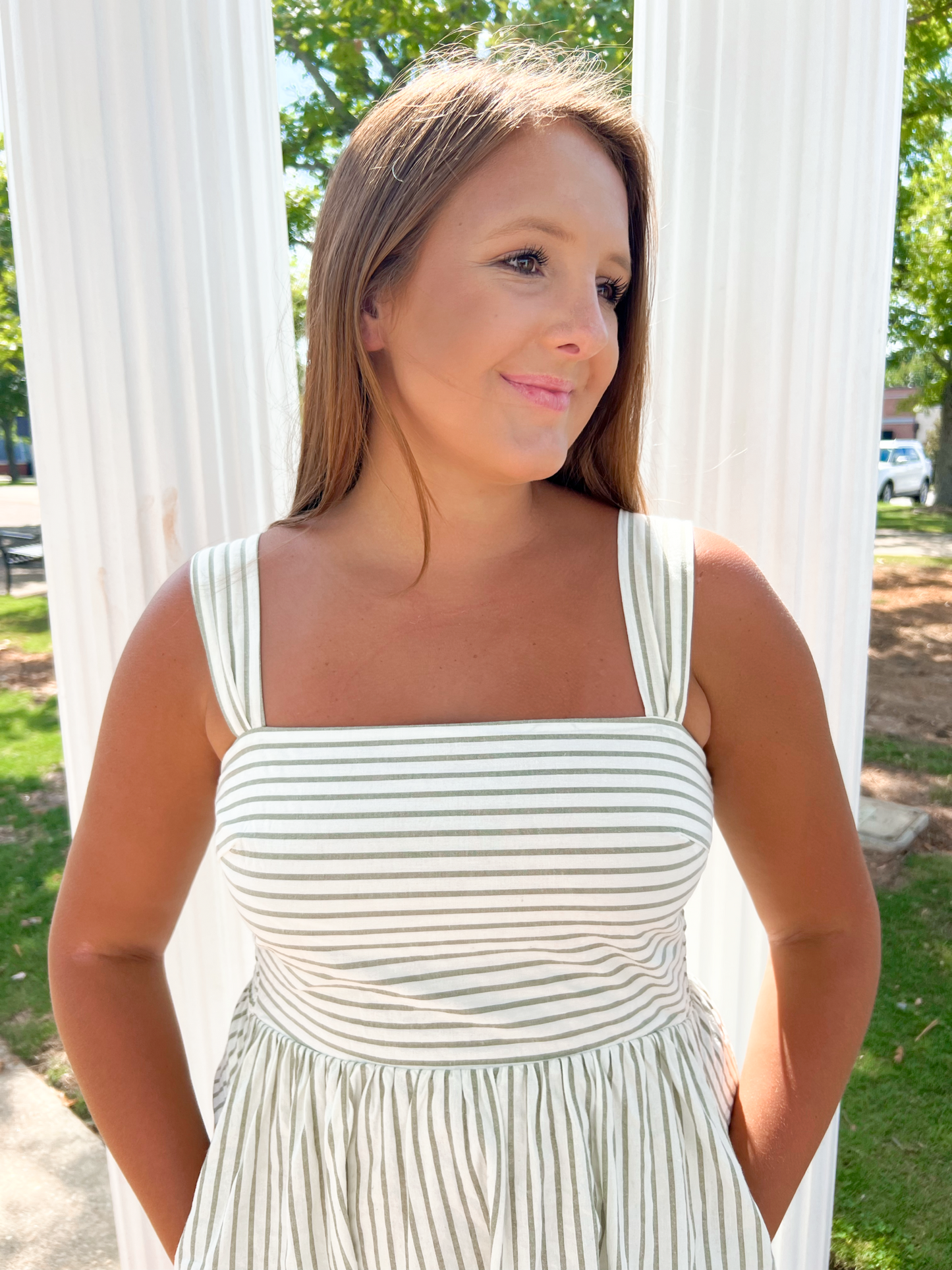 The Sage Tiered Dress by Lucy Paris