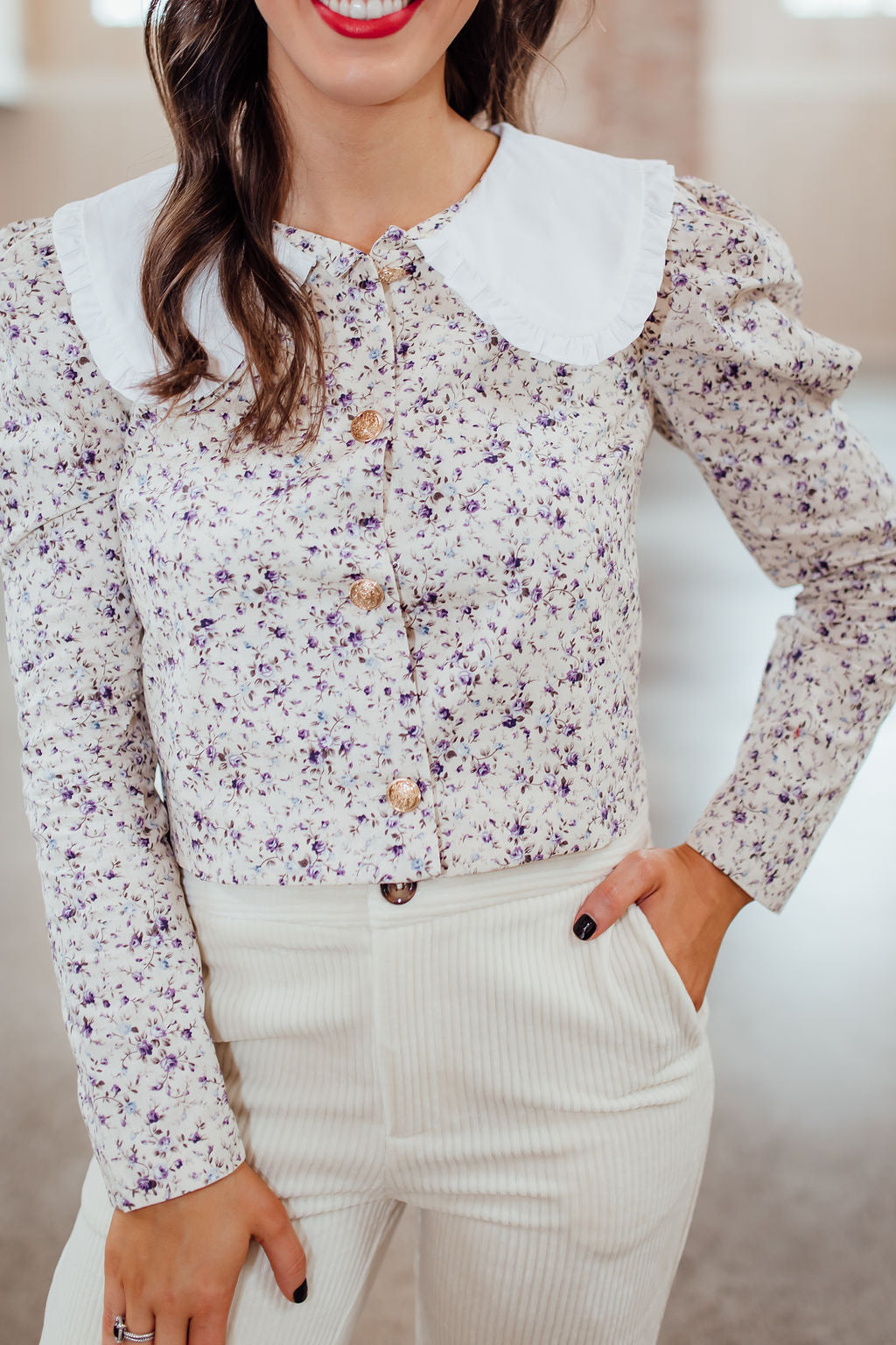 The Elizabeth Sugarplum Top