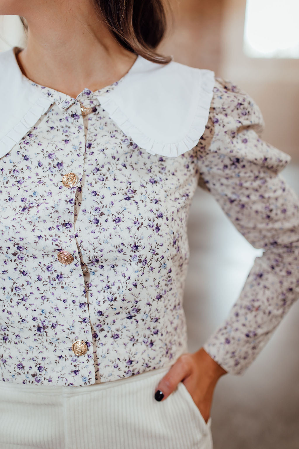 The Elizabeth Sugarplum Top