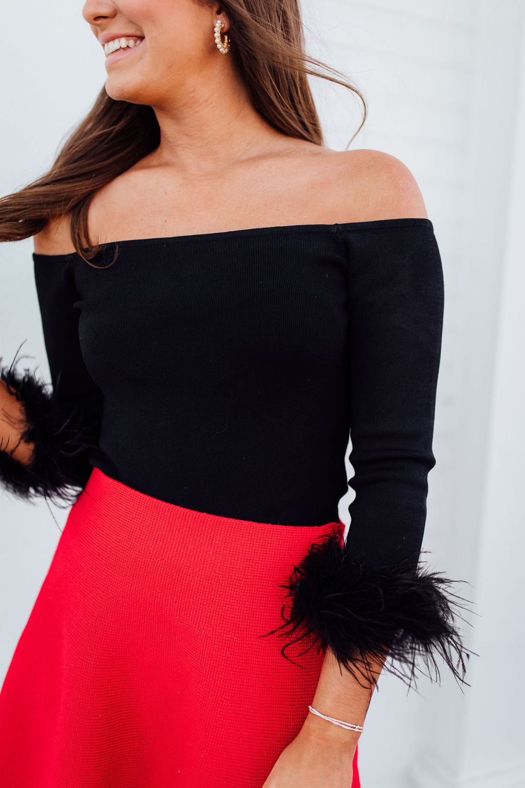 Ruby Red Classic Skirt