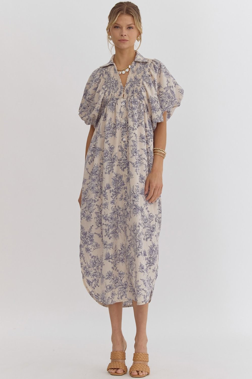 The Taelynn Toile Dress