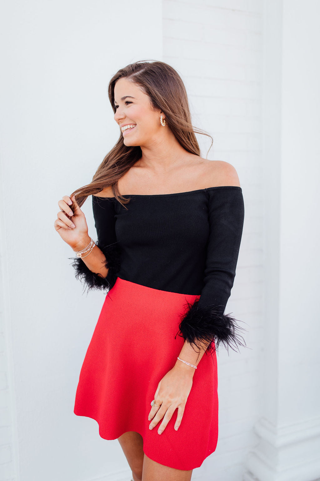 Ruby Red Classic Skirt
