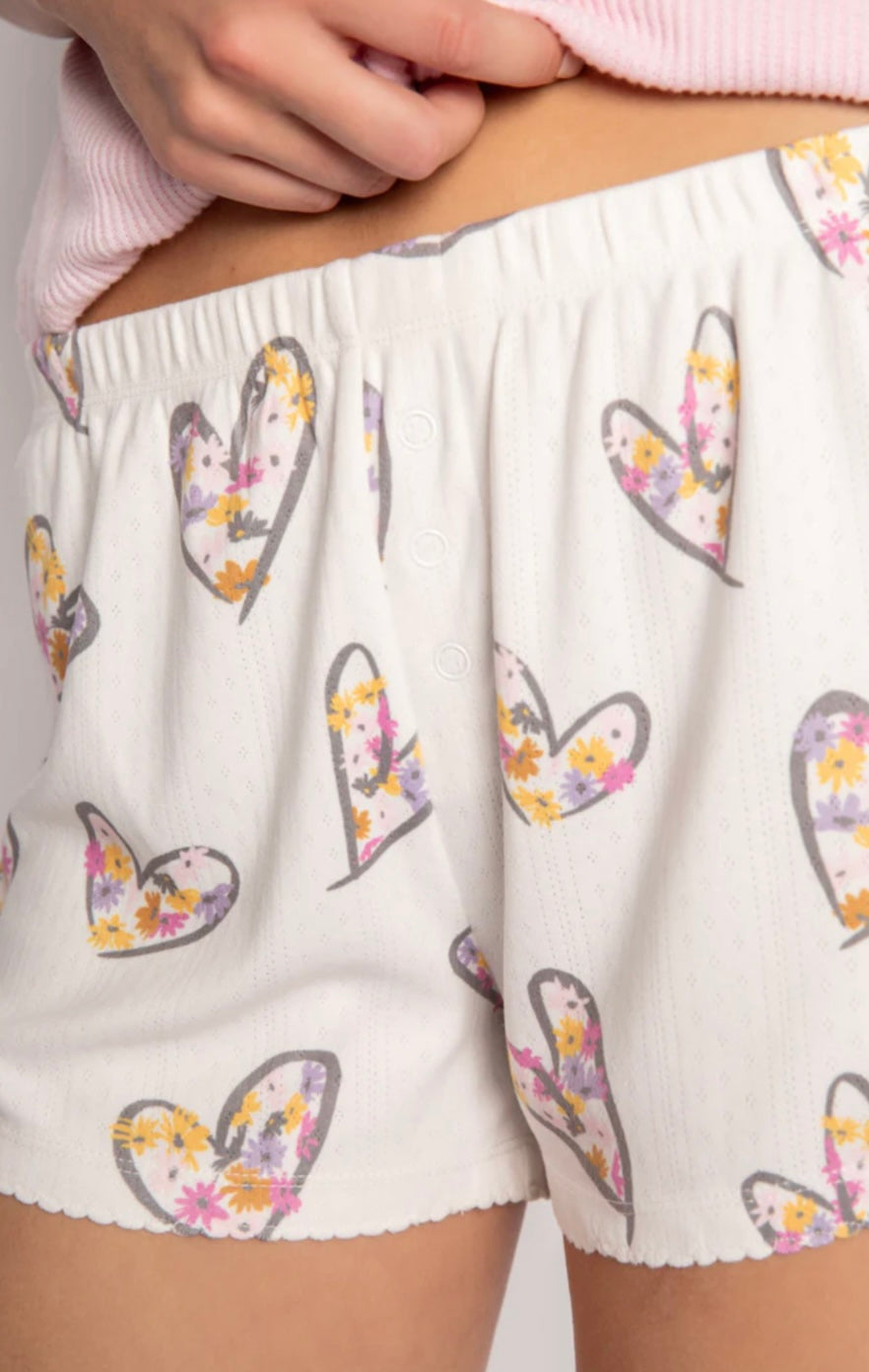 PJ SALVAGE Heart of Daisy Shorts